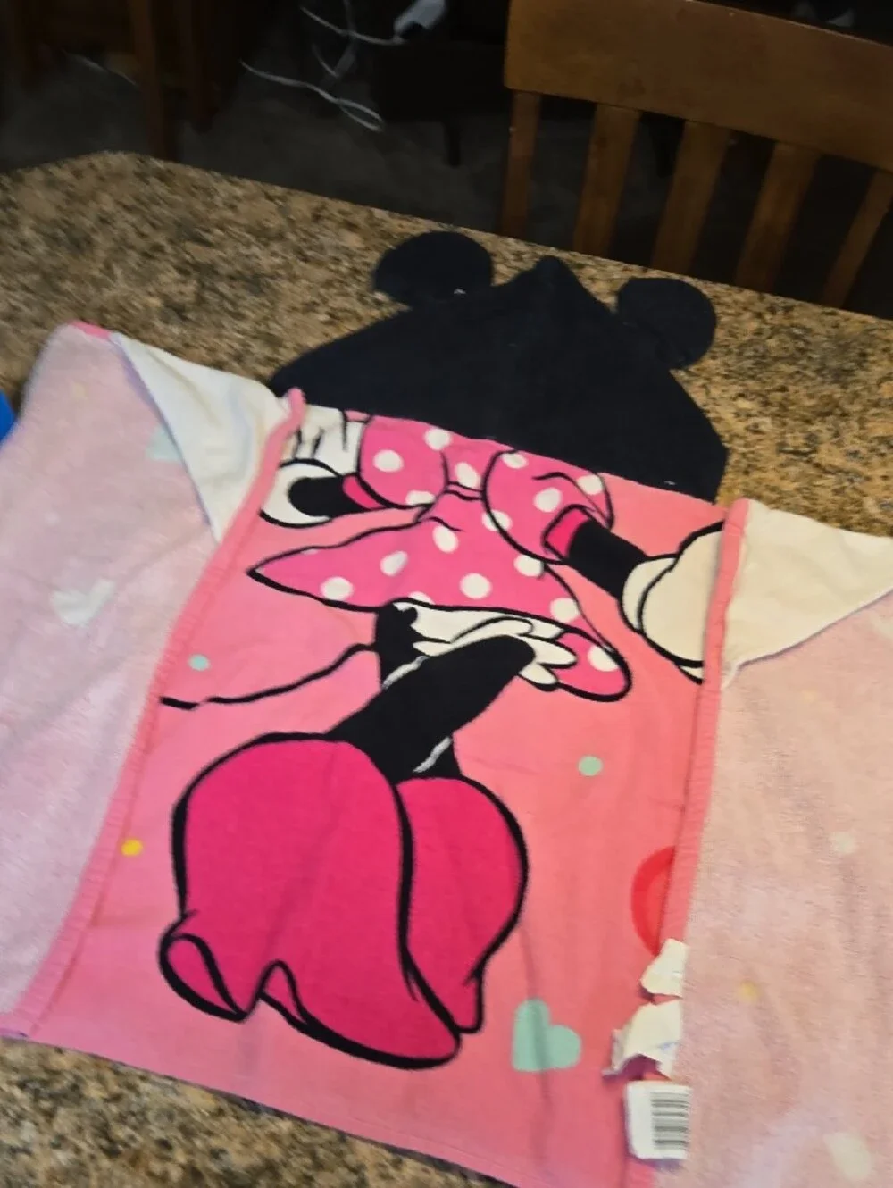 Kids Hooded Character Pool/Bath Towels - Blue, Pink, White